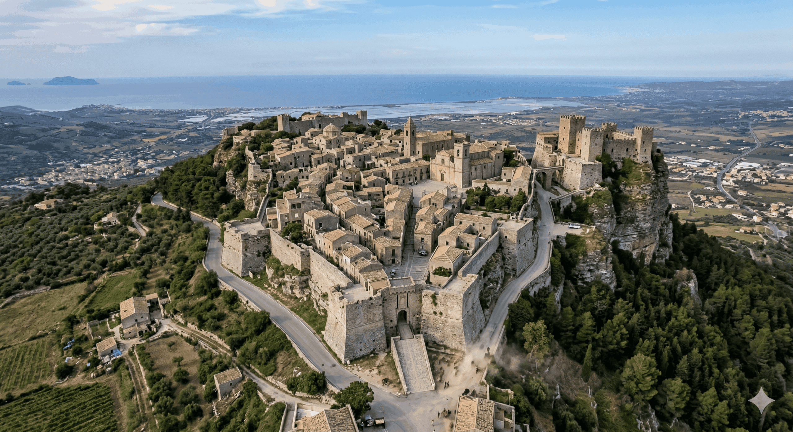 Erice: un tuffo nel Medioevo partendo dalla tua casa vacanza a Castellammare del Golfo